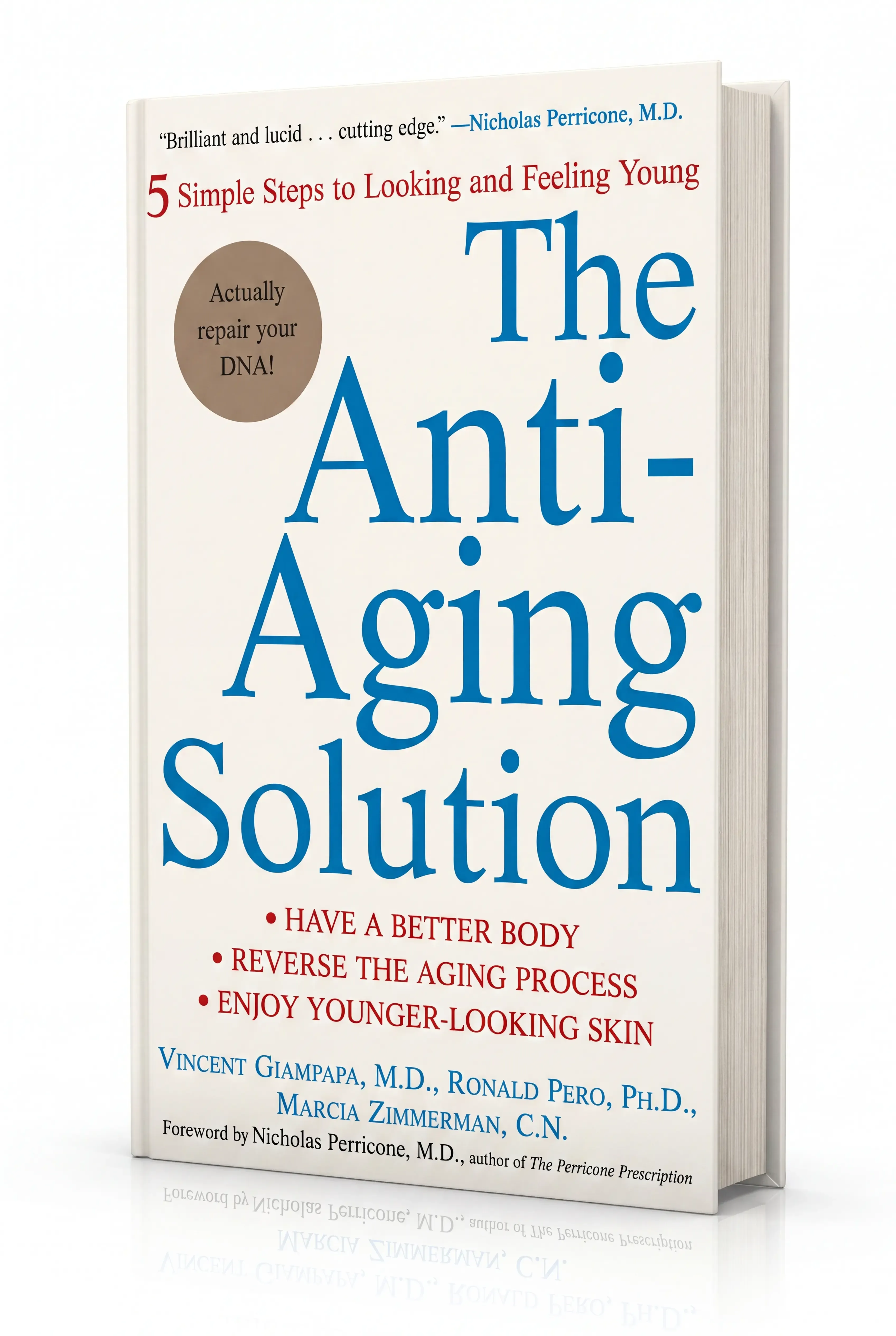 The Anti-Aging Solution — book cover