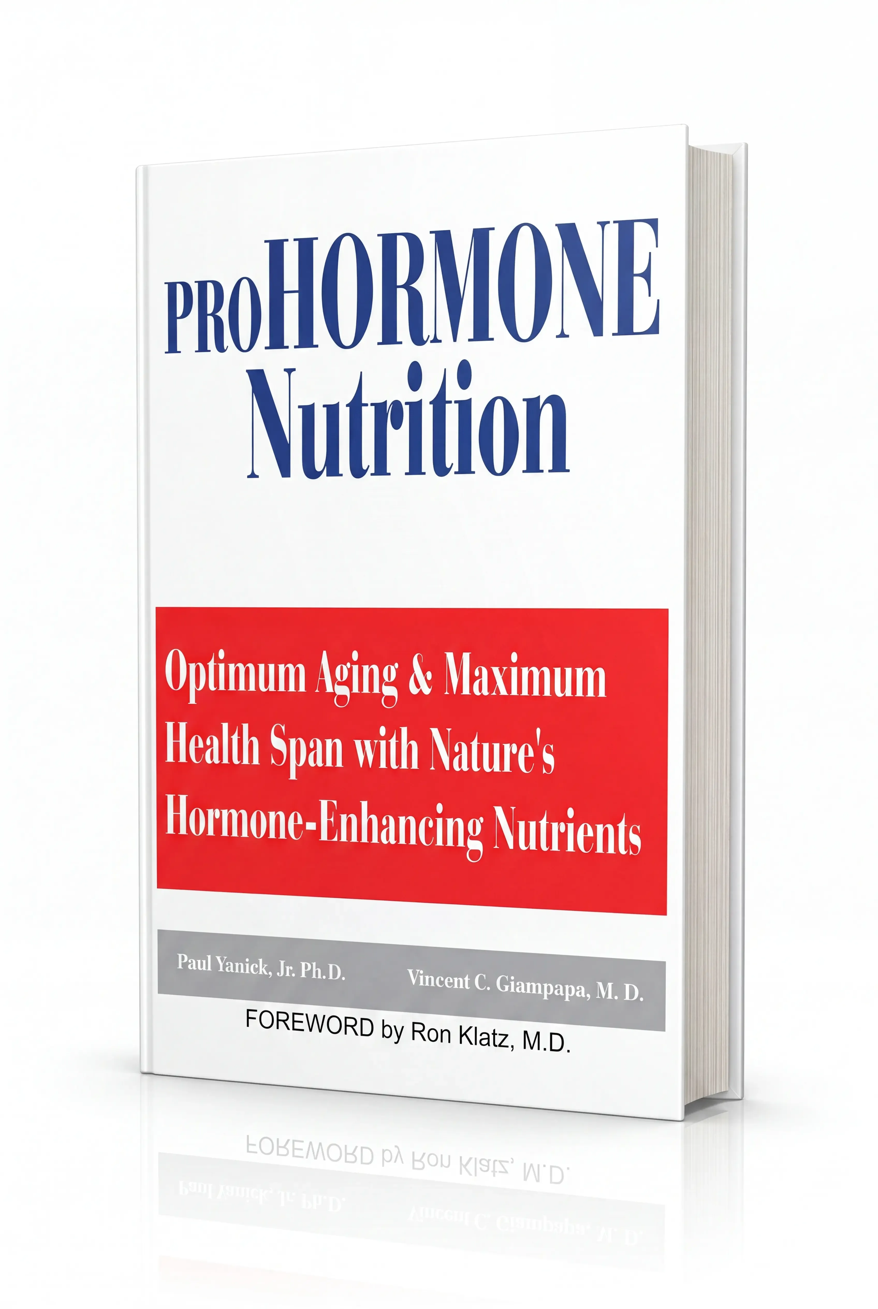 Pro-Hormone Nutrition — book cover